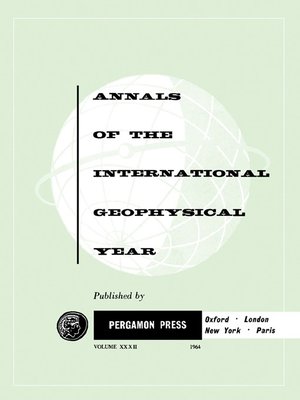 cover image of Annals of The International Geophysical Year, Volume 32